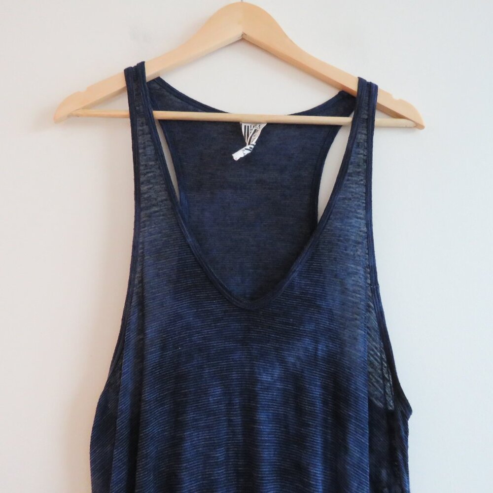 Free People Blue Tie-Dye Maxi Dress - Picture 4 of 15